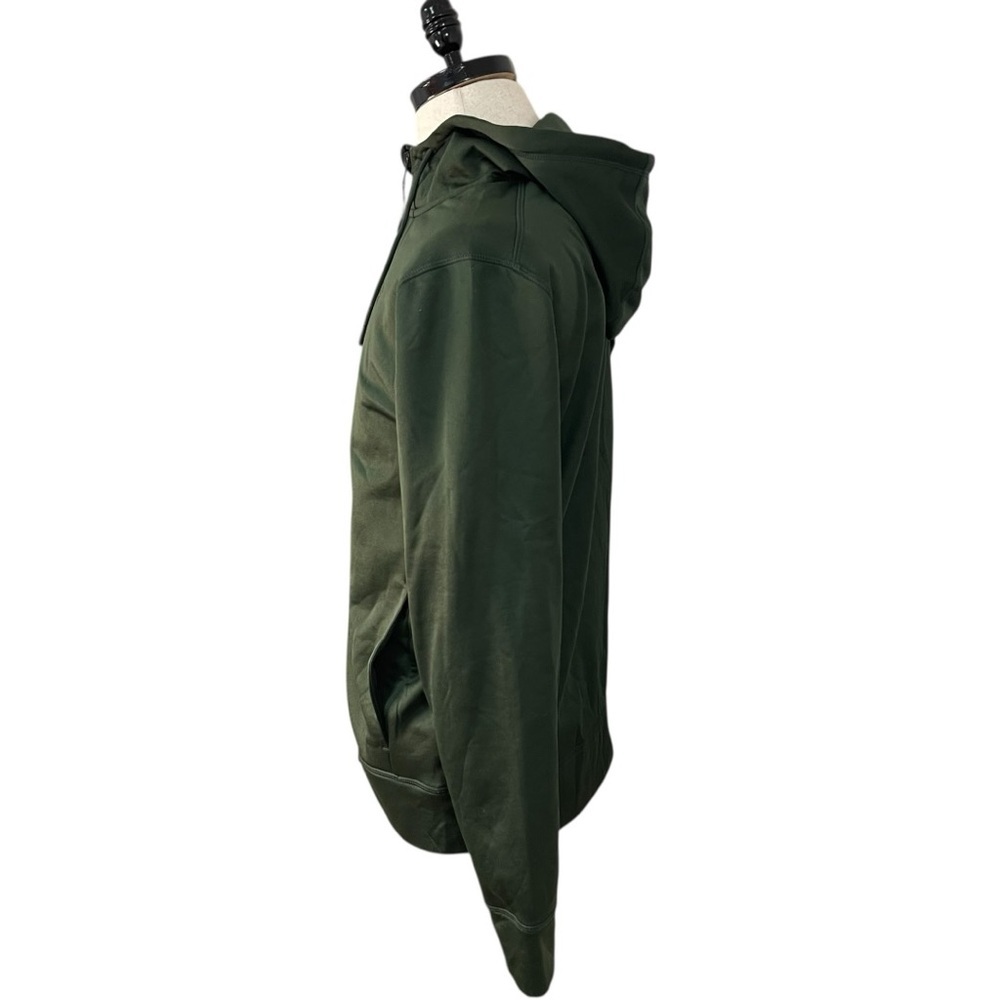 Reebok Full Zip Hoodie Sweatshirt Green - Picture 4 of 8